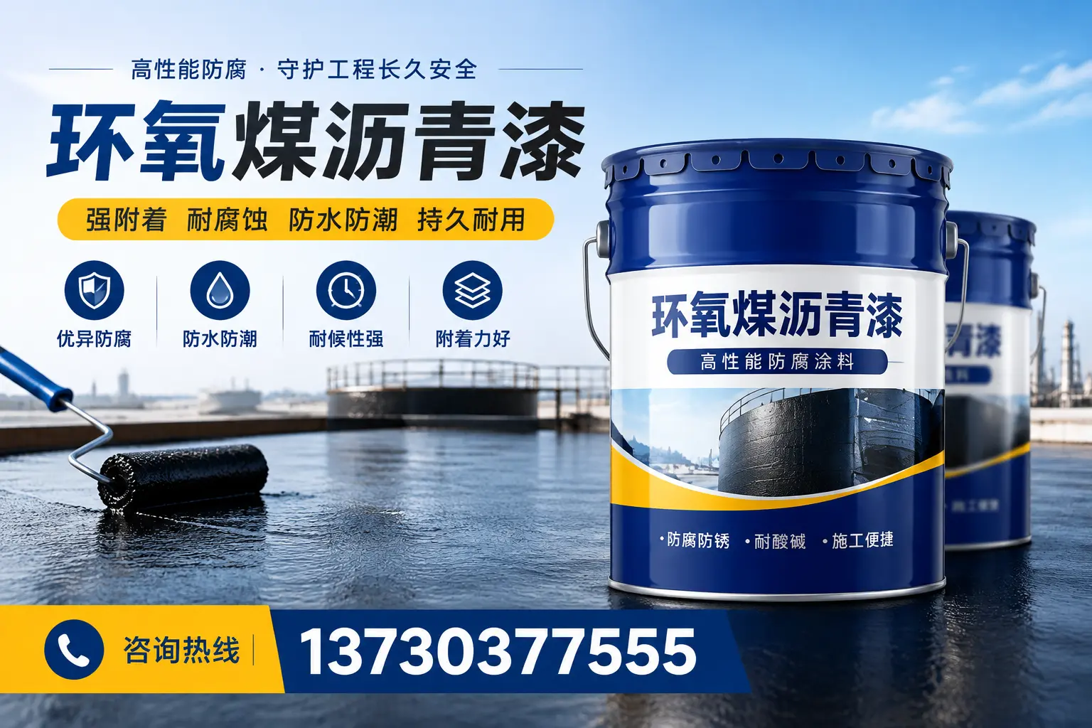 如何判断环氧煤沥青漆的质量?萧县消费者指南